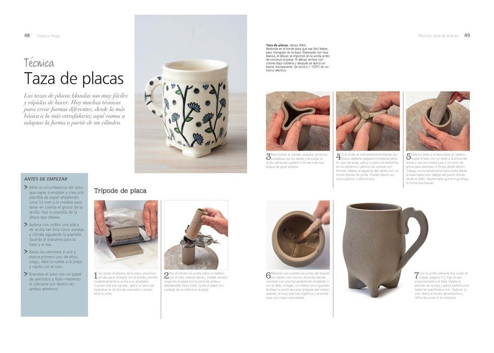 Image of CERAMICA PRACTICA Técnicas para crear objetos