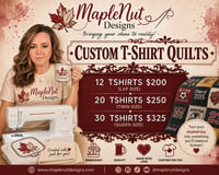 Custom T-Shirt Memory Quilt