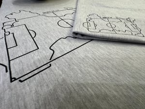 Image of ‘Cymru Football Nation’ T  Shirt in Heather Grey