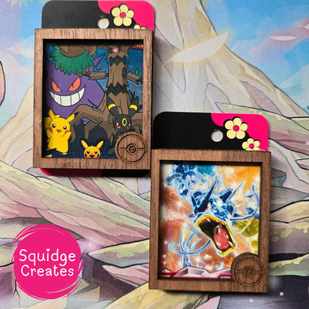 Image of PKMN Wooden Frame Magnet