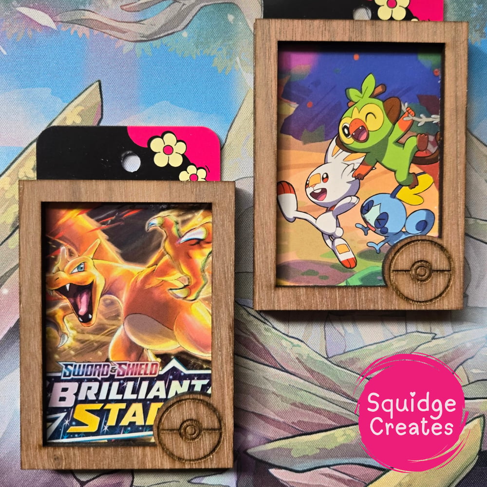 Image of PKMN Wooden Frame Magnet