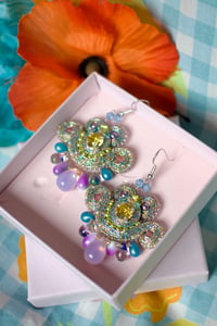 Image 5 of Mini Earrings - Metal Rainbow - Fermoirs Argent 925