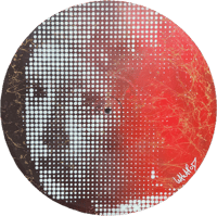 Image 1 of Vinyle Vermeer Rouge et Or
