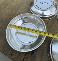 Image 2 of 77’ Chevy NOVA Hubcap Adapters for Coy's, Boyd, Speedway, or Detroit Steel Wheels...