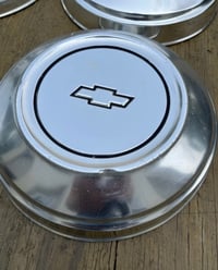 Image 3 of 77’ Chevy NOVA Hubcap Adapters for Coy's, Boyd, Speedway, or Detroit Steel Wheels...