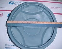 Image 2 of 64-66 Inverted Lip Chevy Hubcap Adapters for Detroit Steel Wheels Only - Set of 4