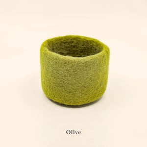 Image of NEW! Tidy Pods Felted Bowls by Fibres of Life