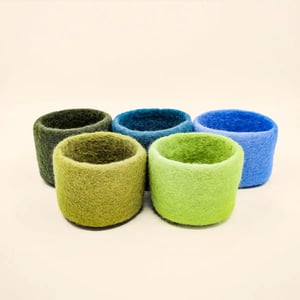 Image of NEW! Tidy Pods Felted Bowls by Fibres of Life