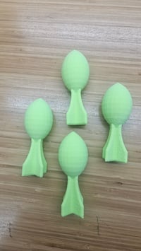Image 1 of Foam 40mm rockerts for airsoft launchers (4 pack)