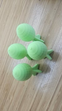 Image 3 of Foam 40mm rockerts for airsoft launchers (4 pack)