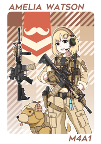 Watson M4A1 Print