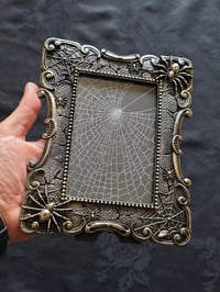 Image 1 of Gothic Spider corner framed preserved web - B