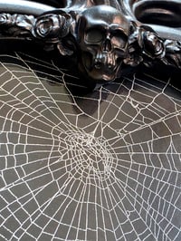 Image 3 of Gothic Black Heart ornate detail framed preserved web