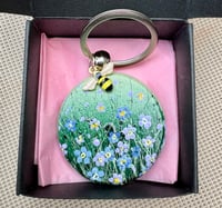 Image 5 of ‘Remember Me’ painted Keyring Pendant