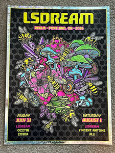 Image of LSDREAM Portland Shows 2026 Foil Print