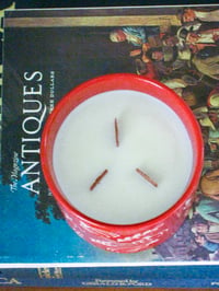 Image 3 of Palo Santo + Sandalwood + Clove Essential Oil Triple Wooden Wick Soy Candle