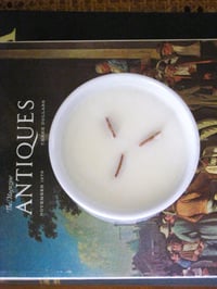 Image 5 of Palo Santo + Sandalwood + Clove Essential Oil Triple Wooden Wick Soy Candle