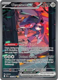 Genesect ex - 169/086 - SV: Black Bolt - Near Mint