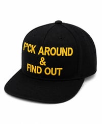 Image 2 of F*ck Around & Find Out Snapback Yellow 