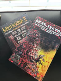 Debilitator + Rotten Requiems Vol. 2 - signed paperback bundle 