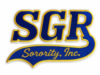  Large SGR Sorority Patch