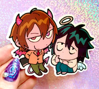 L+Light Glitter Sticker