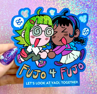 Image 1 of FUJO4FUJO Glitter Sticker