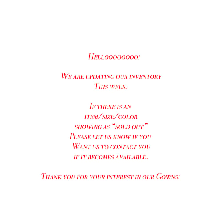Hello! Inventory Update