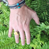 Image 6 of Vintage Asian Export Carved Bone Skull Ring, c. 30s-40s