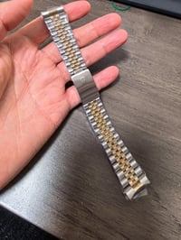 Image 1 of Replacement for Datejust Jubilee two tone 20mm 18KGold  Jubilee 455B