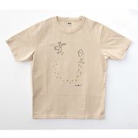 One-of-a-Kind Hand-Drawn T-Shirt by Akira Ikezoe