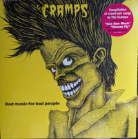 the CRAMPS - "Bad Music For Bad People" LP
