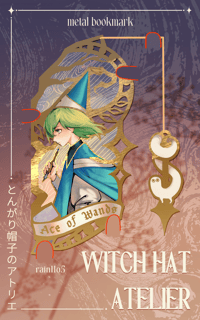WITCH HAT ATELIER coco metal bookmark