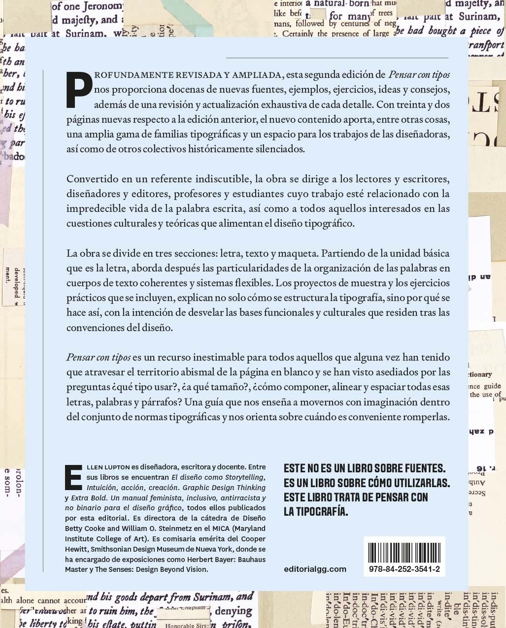 Image of Pensar con tipos Segunda edición revisada y ampliada