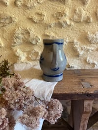 Image 5 of Petit pichet en grès traditionnel alsacien vintage - décoration céramique ancienne