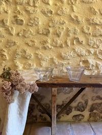 Image 7 of Pots à confitures évasés anciens en verre - Décoration campagne 