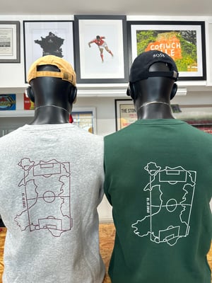 Image of ‘Cymru Football Nation’ Sweatshirt in Bottle Green and Grey