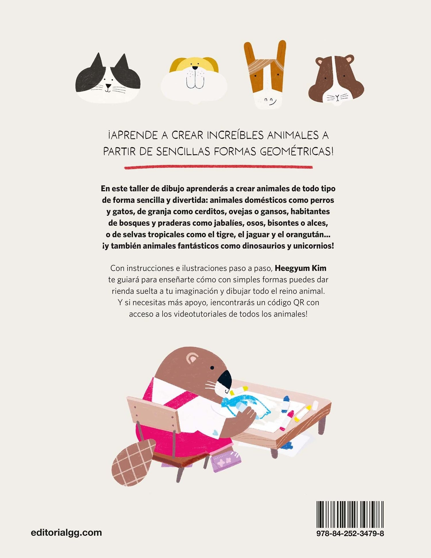 Image of Taller de dibujo. Animales Aprende a dibujar con formas simples 60 divertidos animales