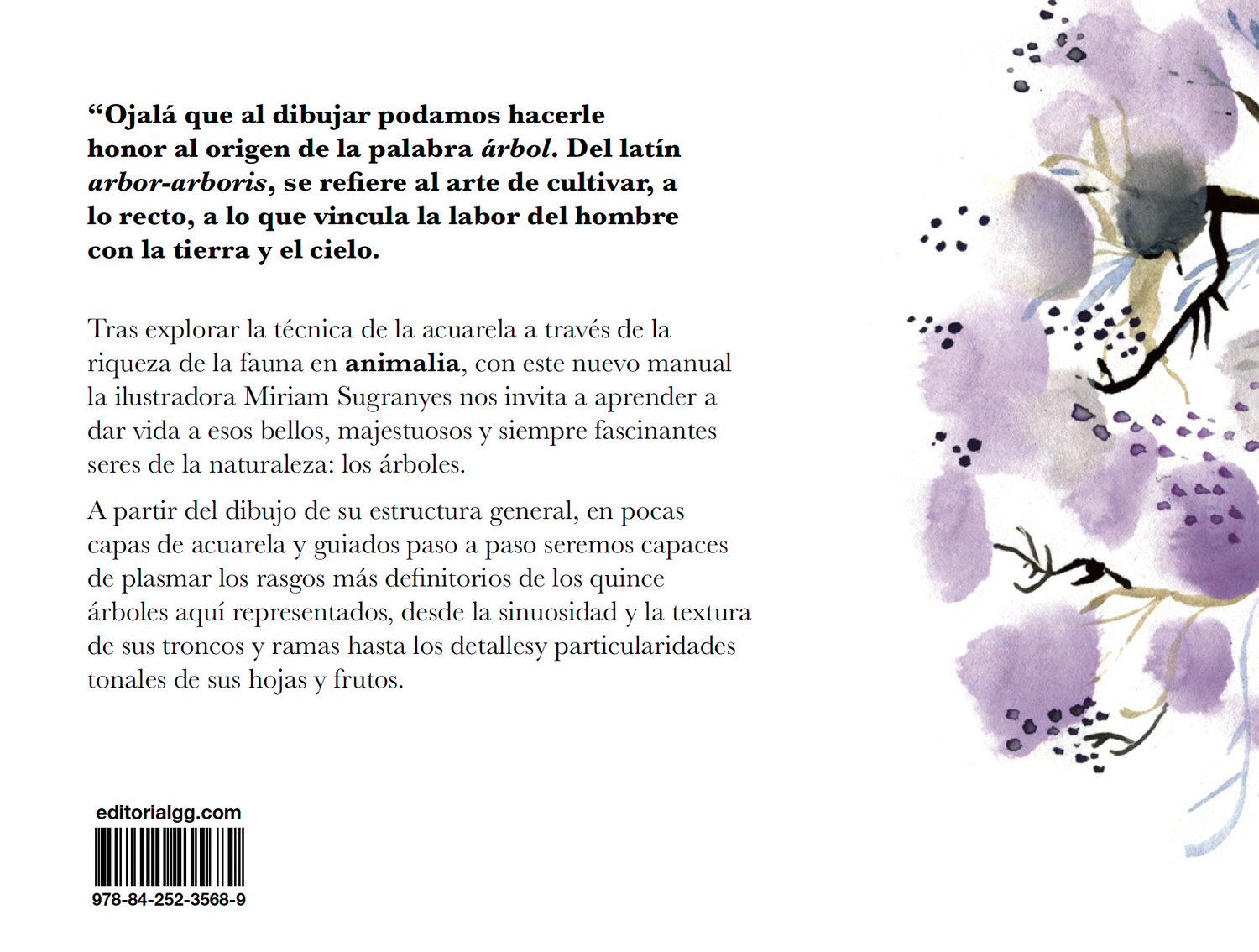 Image of arborum un manual para crear árboles con acuarela