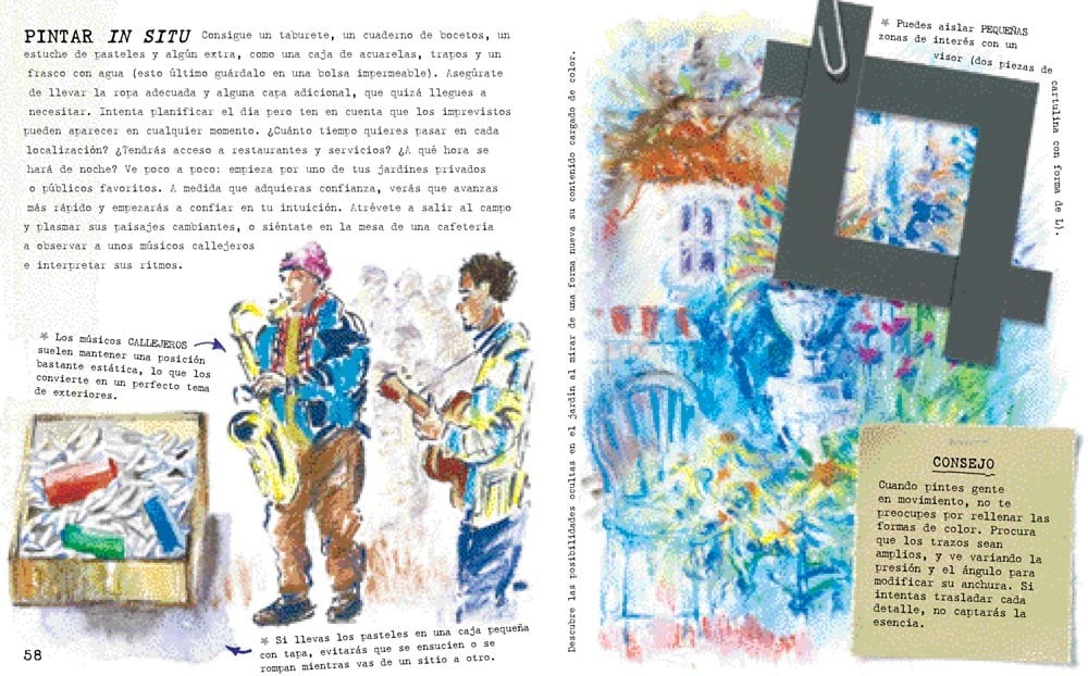 Image of Pintura al pastel práctica Materiales, técnicas y proyectos