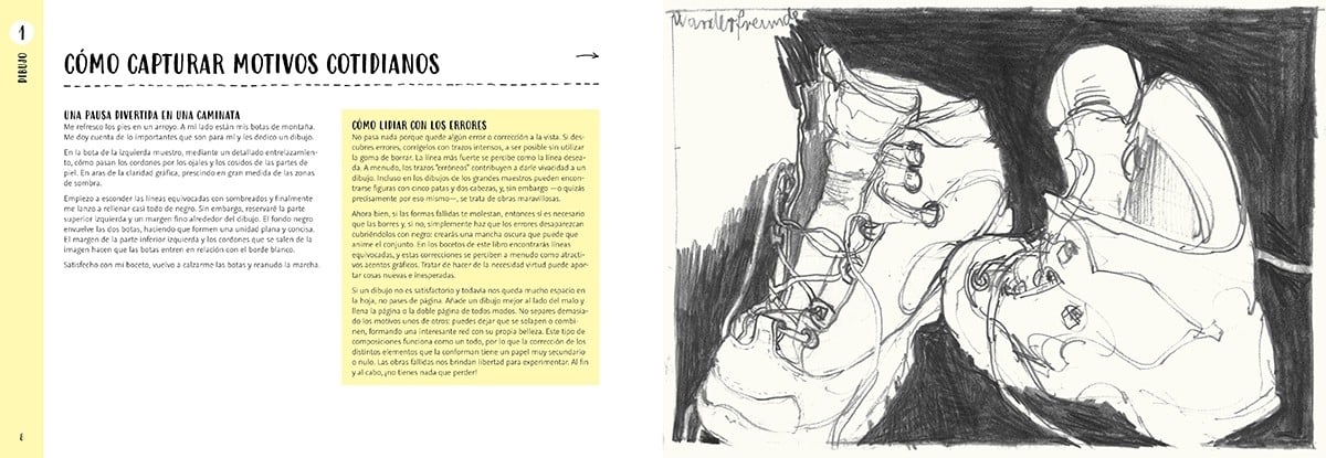 Image of Dibuja a lápiz en tu cuaderno de viaje Instrucciones, técnicas y consejos para dominar el dibujo