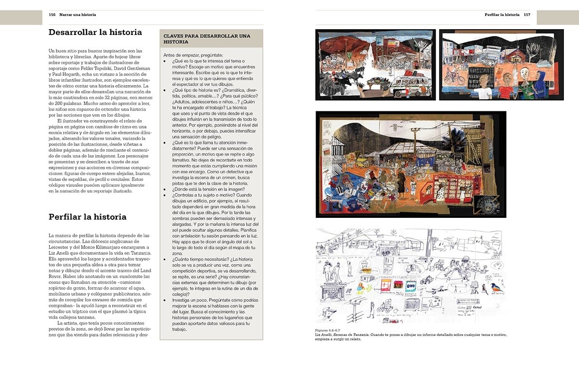 Image of Reportaje ilustrado Del dibujo al periodismo: referentes, técnicas y recursos