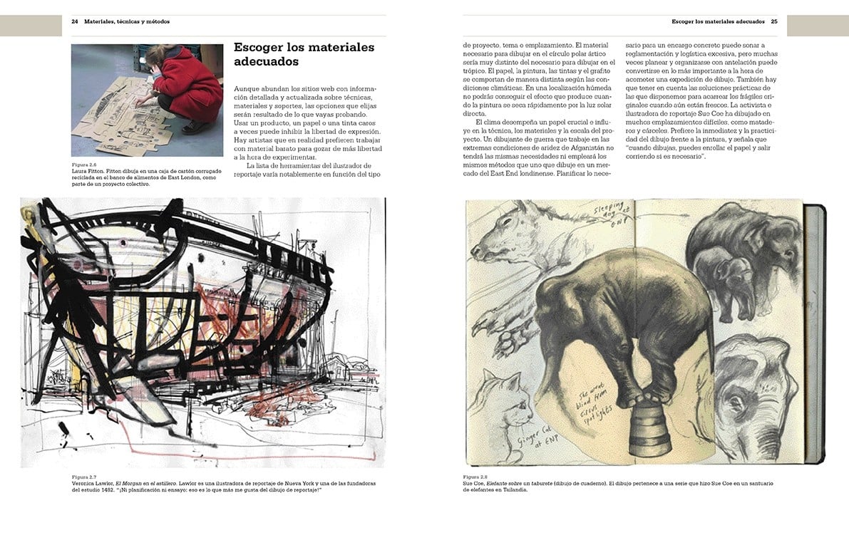 Image of Reportaje ilustrado Del dibujo al periodismo: referentes, técnicas y recursos
