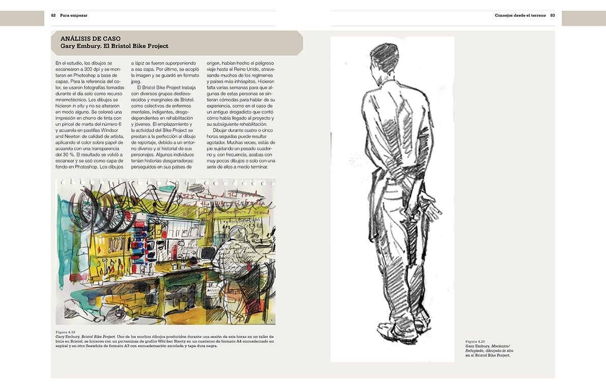 Image of Reportaje ilustrado Del dibujo al periodismo: referentes, técnicas y recursos