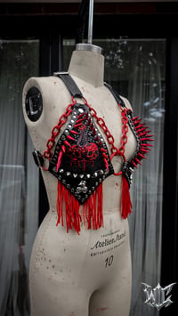Image 5 of Cherry Skull Rockstar Bra