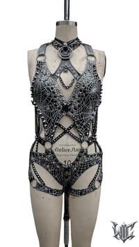 Image 1 of Spiderweb Bodysuit
