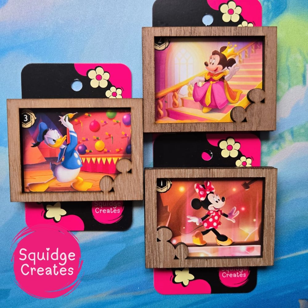 Image of DSNY Wooden Frame Magnet