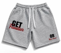 Image 2 of Get Familiar “Move Around” Vintage Shorts – Brown 🔥