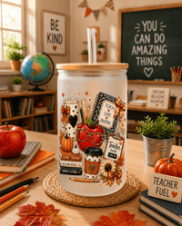 Image 1 of Teach Love Inspire 16oz Libbie Lou