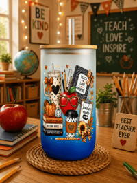 Image 2 of Teach Love Inspire 16oz Libbie Lou
